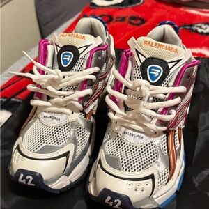 Balenciaga Multicolor Mesh Sneakers